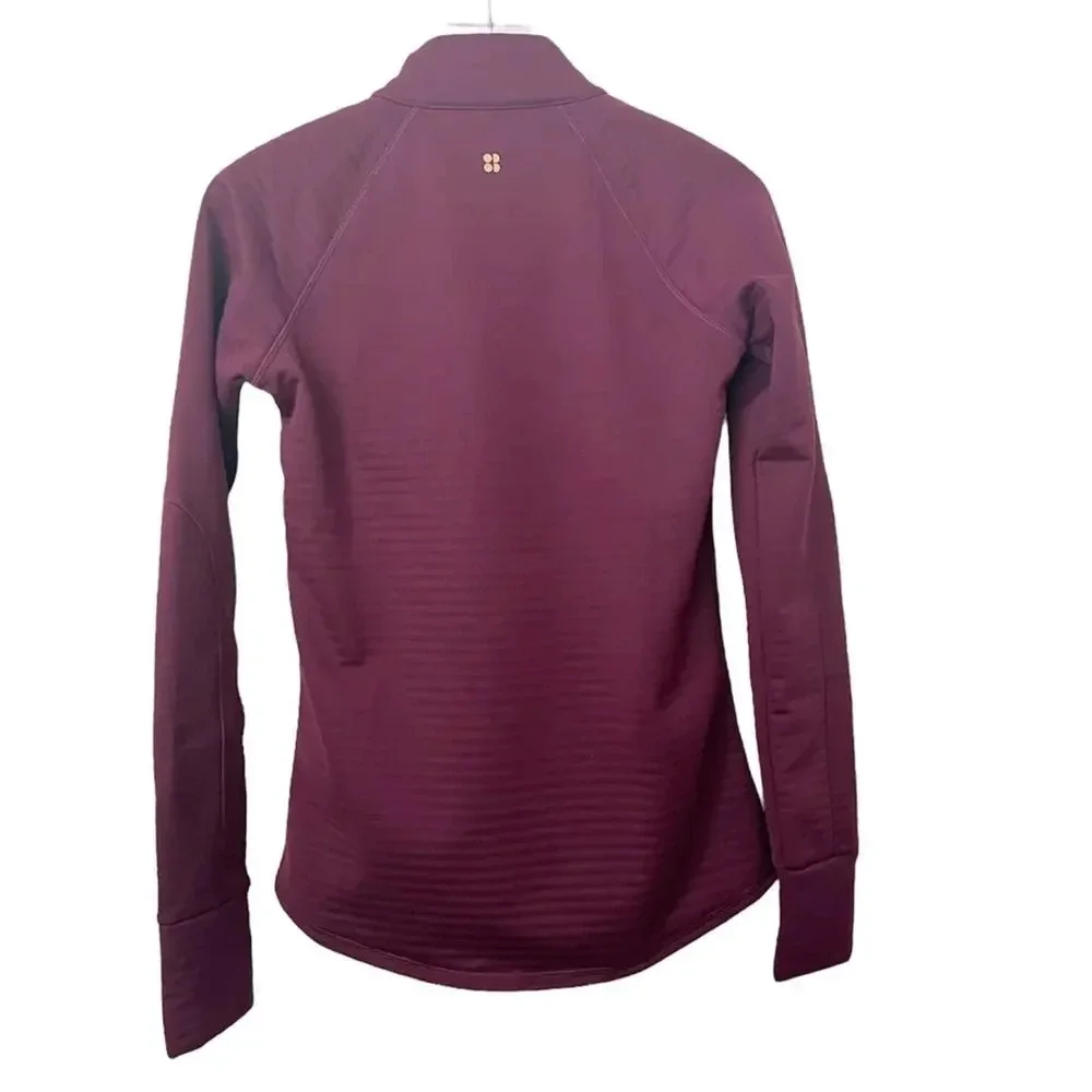 Sweaty Betty oxblood purple